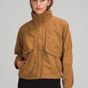 Lululemon Women's Tan Rain Jacket - Always effortless
